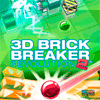 Игра на телефон 3D Революция дробилок 2 / 3D Brick Breaker Revolution 2