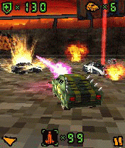 Java игра 3D Guns Wheels and Madheads 2. Скриншоты к игре 3D Пушки тачки и безголовые 2