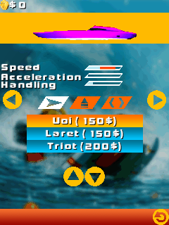 Java игра 4 in 1. Ultimate Water Sports. Скриншоты к игре  4 в 1. Водные Гонки