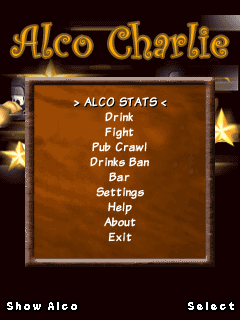 Java игра Alco Charlie. Скриншоты к игре Пьяница Чарли