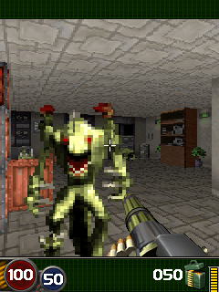 Java игра Alien Shooter 3D. Скриншоты к игре Истребитель Прищельцев 3D