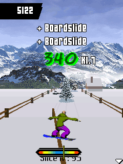 Java игра Amped Snowboarding 2. Скриншоты к игре 