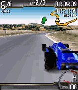 Java игра Andretti Racing 3D. Скриншоты к игре 