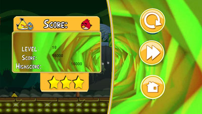 Java игра Angry Birds. Green Day. Скриншоты к игре Злые Птицы. Green Day