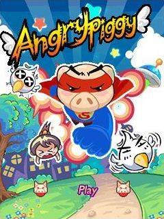 Java игра Angry Piggy. Скриншоты к игре Злая Свинья