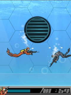 Java игра Aqua Force. Скриншоты к игре Подводный Спецназ