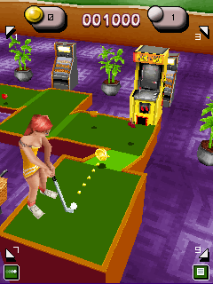 Java игра Arcade Golf 3D. Скриншоты к игре 