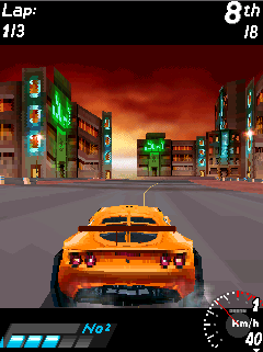 Java игра Asphalt Urban GT 3D. Скриншоты к игре Асфальт. Улицы 3D