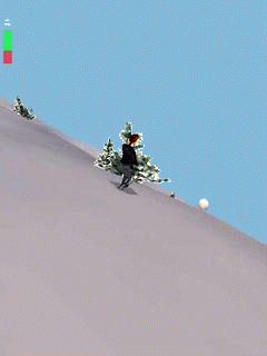 Java игра Backcountry Ski. Скриншоты к игре Лыжный спорт
