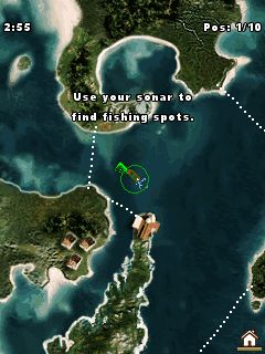 Java игра Bass Fishing Mania 3. Скриншоты к игре Рыбалка на Окуня 3