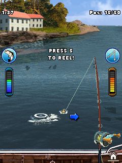 Java игра Bass Fishing Mania 3. Скриншоты к игре Рыбалка на Окуня 3