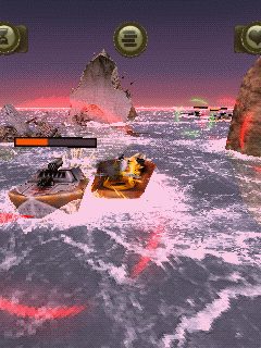 Java игра Battle Boats 3D. Скриншоты к игре Водный мир 3D