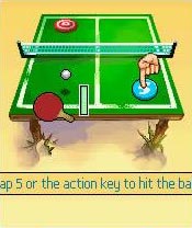 Java игра Beach Ping Pong. Скриншоты к игре Пляжный настольный теннис