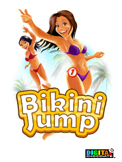 Java игра Bikini Jump. Скриншоты к игре Прыжки в Бикини