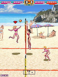 Java игра Bikini Volleyball. Скриншоты к игре Бикини Волейбол