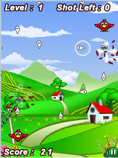 Java игра Birds Fight. Скриншоты к игре Птичьи Бои