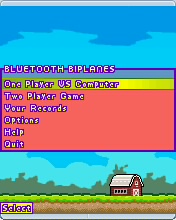 Java игра Bluetooth BiPlanes. Скриншоты к игре 