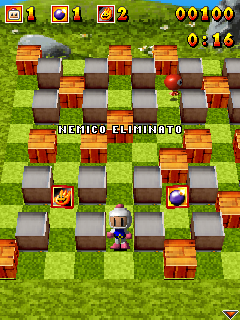 Java игра Bomberman Atomic 3D. Скриншоты к игре Атомный Бомбермен 3D