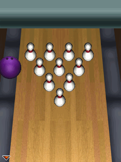Java игра Brunswick Bowling. Скриншоты к игре Боулинг