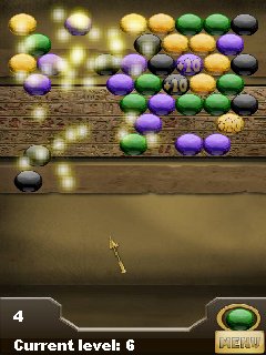 Java игра Bubbles The Temple of Pharaoh. Скриншоты к игре Пузыри храма фараона