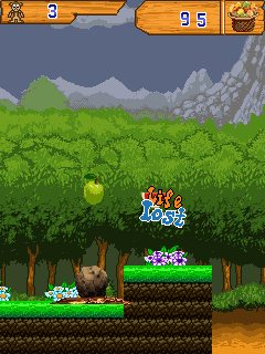 Java игра Bungee Monkey. Скриншоты к игре Банджи Обезьянка