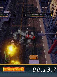 Java игра Burnout Mobile 3D. Скриншоты к игре 