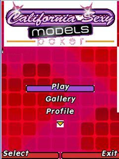 Java игра California Sexy. Models Poker. Скриншоты к игре Покер с Калифорнийскими Красотками