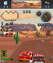 Java игра Cars Radiator Springs 500. Скриншоты к игре 