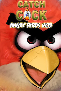 Java игра Catch Cock Angry Birds Mod. Скриншоты к игре Поймай петуха