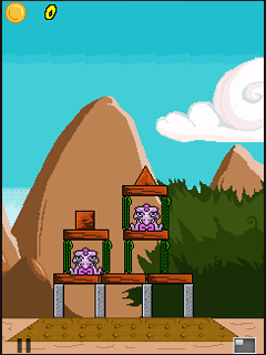 Java игра Cavemen. Скриншоты к игре Пещерные люди