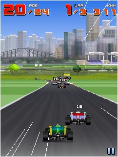Java игра Championship Racing 2012. Скриншоты к игре Чемпионат Мира по Гонкам 2012