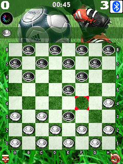 Java игра Checkers and Corners. Скриншоты к игре Шашки и Уголки +Bluetooth