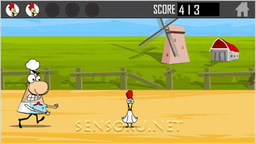 Java игра Chef vs Chicken. Скриншоты к игре 