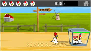 Java игра Chef vs Chicken. Скриншоты к игре 