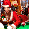 Игра на телефон Рождественский Полуночный Бильярд / Christmas Midnight Pool (Holiday Midnight Pool)