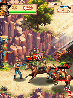 Java игра Cowboys And Aliens. Скриншоты к игре Ковбои против Пришельцев