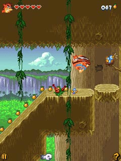 Java игра Crash Bandicoot Mutant Island. Скриншоты к игре Крэш Бандикут Остров Мутантов