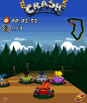 Java игра Crash Bandicoot. Nitro Kart 2. Скриншоты к игре 
