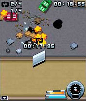 Java игра Crash N Burn Turbo. Скриншоты к игре Круши и Жги