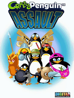 Java игра Crazy Penguin Assault. Скриншоты к игре Нападение безумных пингвинов