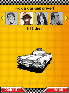 Java игра Crazy Taxi 3D. Скриншоты к игре Сумасшедшее Такси 3D