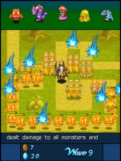 Java игра Crystal Defenders. Скриншоты к игре Кристальная Защита