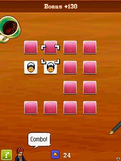 Java игра DChoc Cafe - Memory Match. Скриншоты к игре 