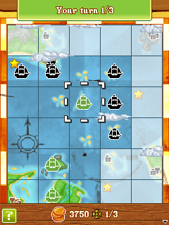 Java игра DChoc Cafe Sea Battle. Скриншоты к игре Кафе любителей игры Морской Бой