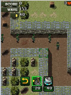 Java игра Defend The Bunker 2. Скриншоты к игре Защита бункера 2