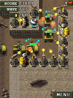 Java игра Defend the Bunker. Скриншоты к игре Защита бункера