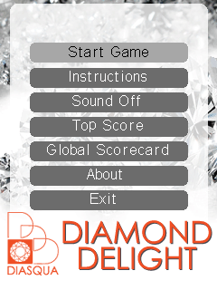 Java игра Diamond Delight. Скриншоты к игре 