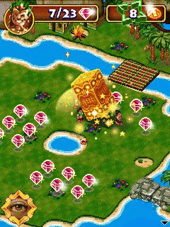 Java игра Diamond Islands 2. Скриншоты к игре Бриллиантовые Острова 2 