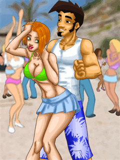 Java игра Dirty Jack Sex Ibiza. Скриншоты к игре Грязный Джек Секс на Ибице