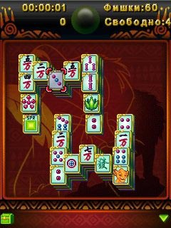 Java игра Disney Mahjong. Скриншоты к игре 